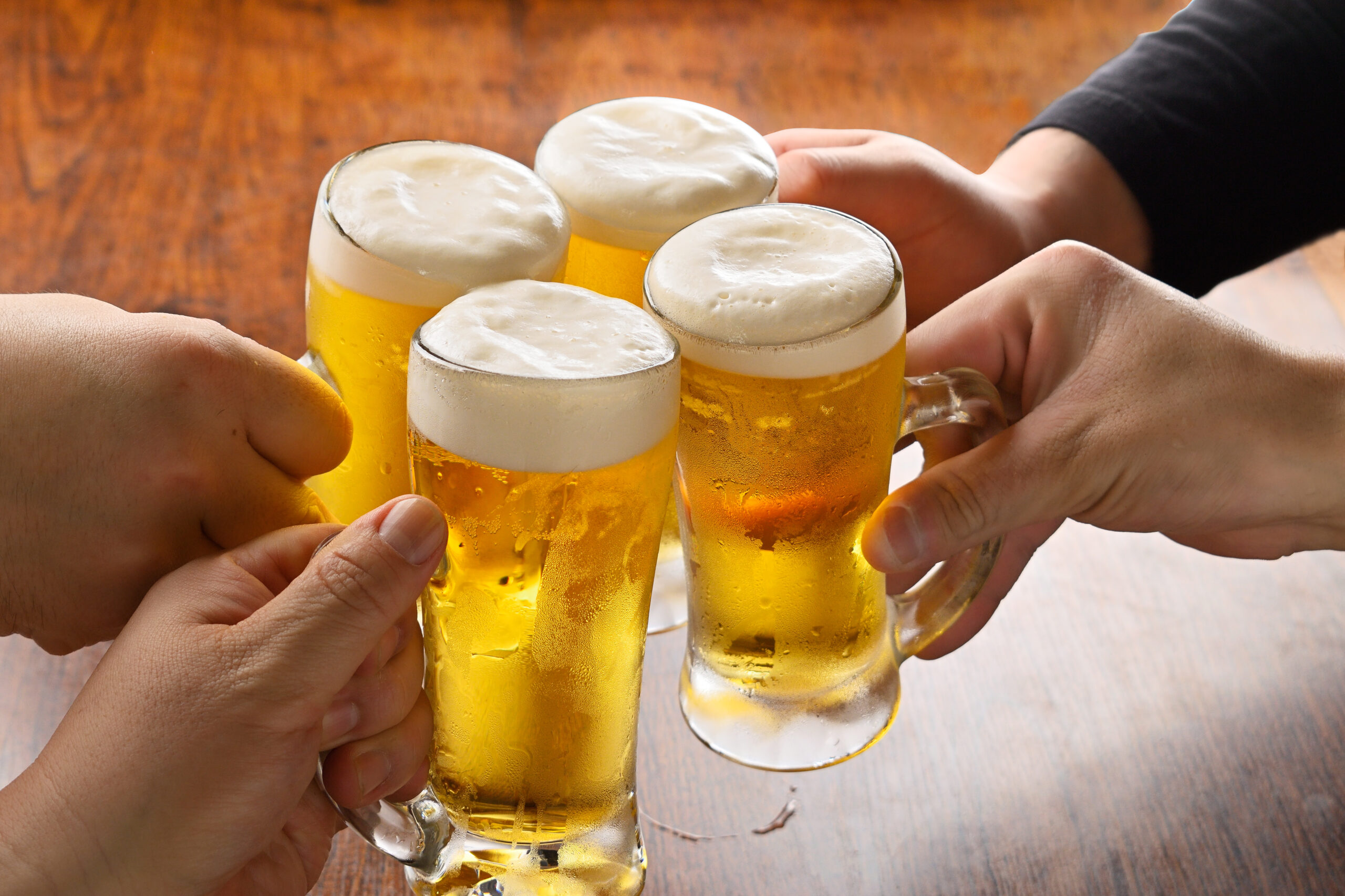 飲酒の機会が多い方